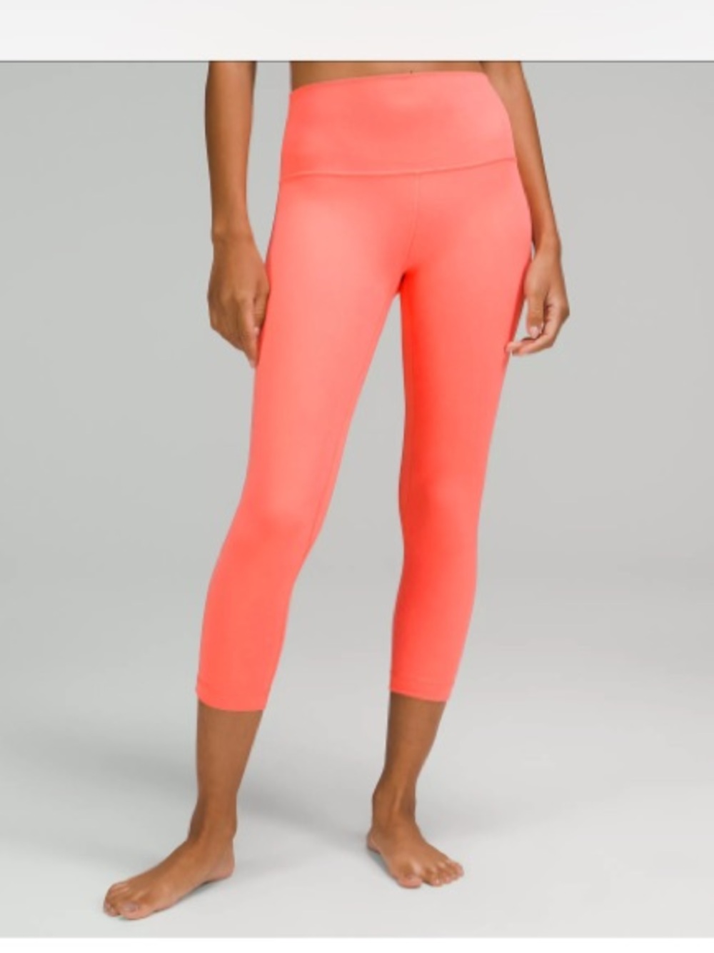 lululemon athletica Align™ 23” cropped legging — Raspberry